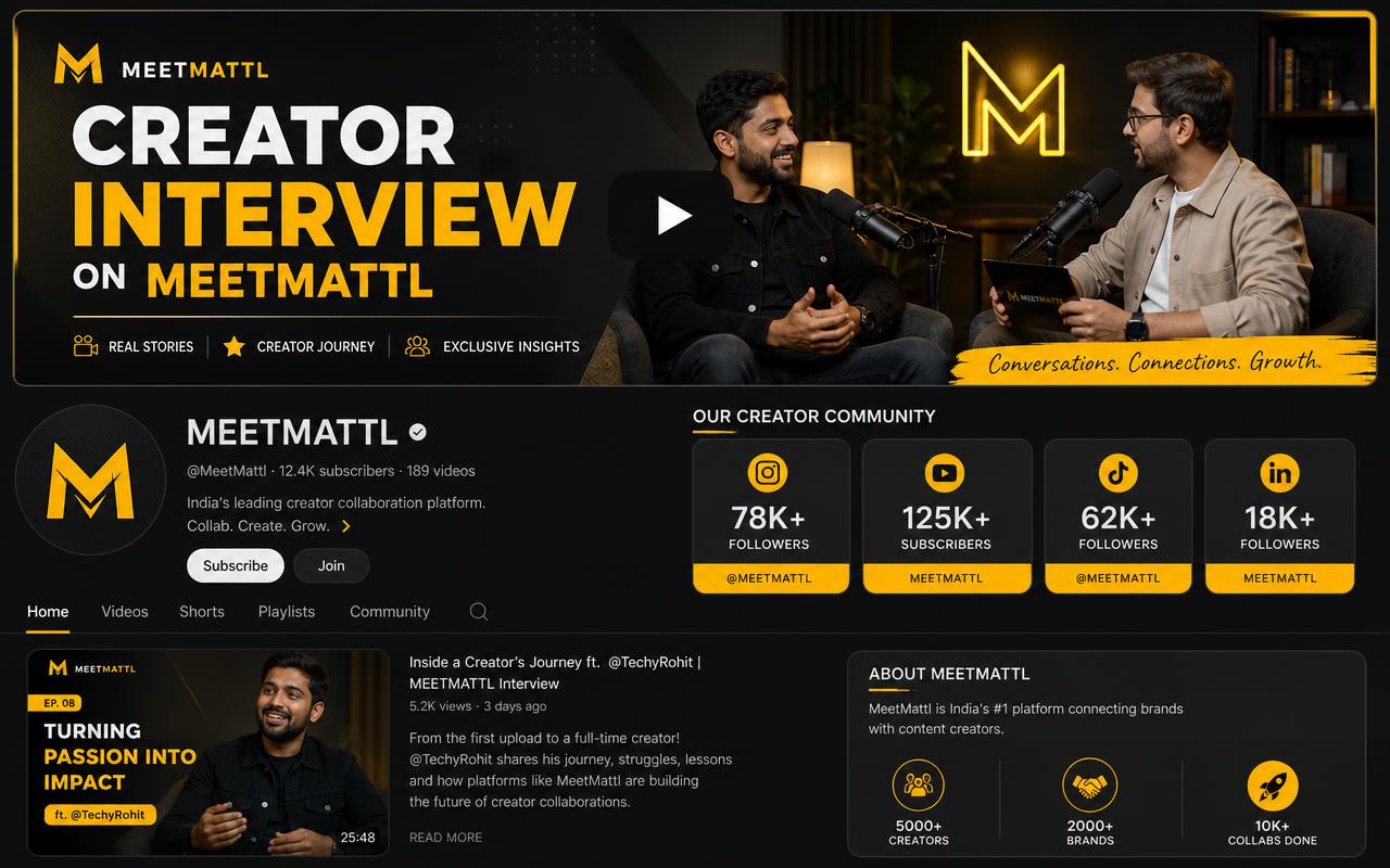 Interview + reaction on MeetMattl